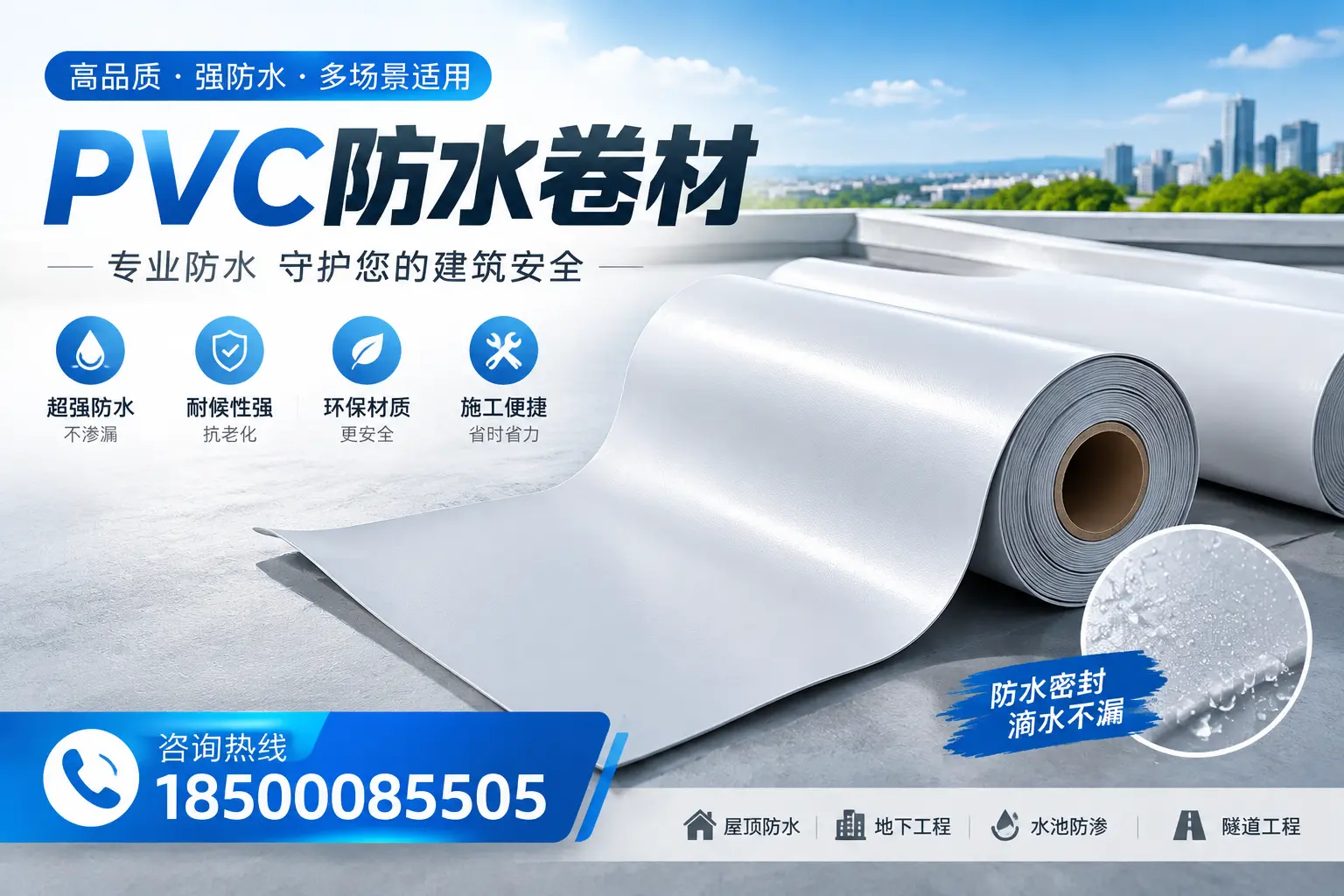 PVC防水卷材的市场竞争分析，廊坊品牌选择参考