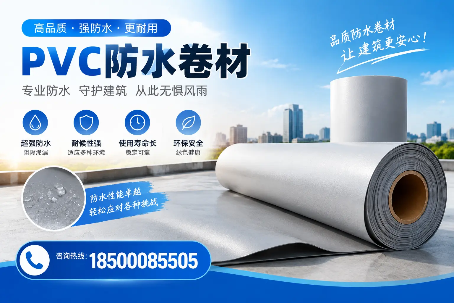 如何选择高质量的PVC防水卷材？廊坊消费者必看指南