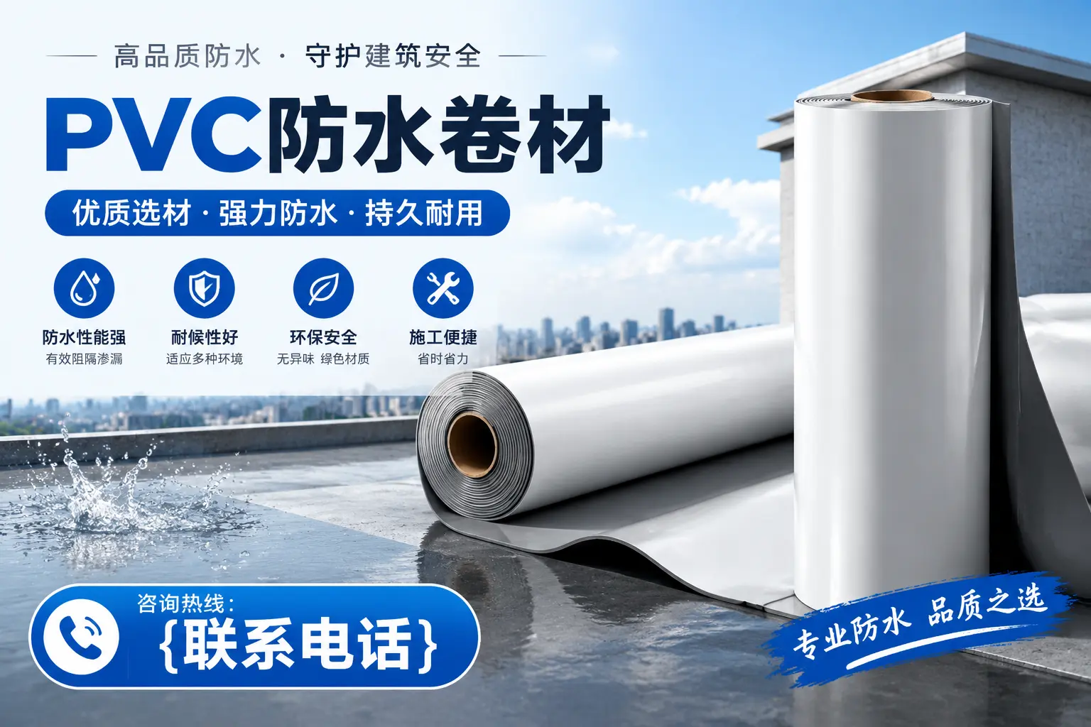 PVC防水卷材的选购技巧与注意事项，助您在廊坊找到合适产品